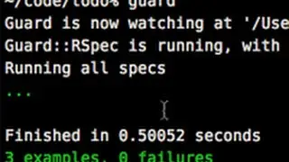 Ruby on Rails - Railscasts #264 Guard