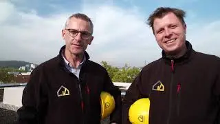Hoch hinaus mit der Dennert DX Decke im Hybridbau