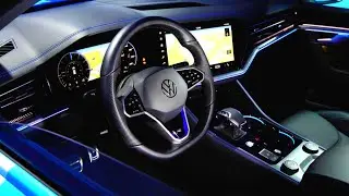 New Volkswagen TOUAREG 2024 facelift - INTERIOR | VW Touareg R eHybrid 2024 First Look!