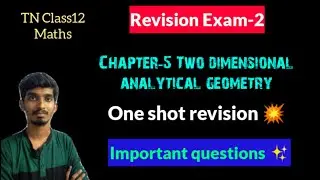 12th mathematics Chapter-5 in One shot revision 💥|Important questions