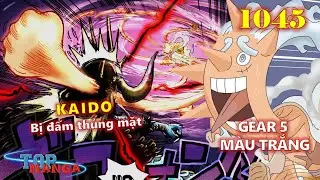 [Phân tích OP 1045]. Xác nhận Gear 5 của Luffy có màu trắng! Luffy đấm thủng mặt Kaido!
