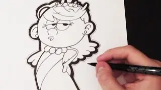 DIBUJO DE UN DIBUJO ANIMADO / How to Draw a Animated Cartoon