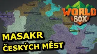 Masakr českých měst 06 - WorldBox - God Simulator CZ