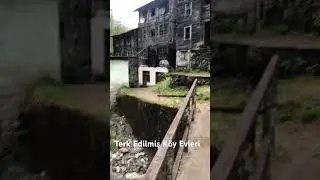KARADENİZ TERK EDİLMİŞ GİZEMLİ KÖY EVLERİ. RİZE KÜÇÜK ÇAYIR KÖYÜ. #shortvideo #shorts