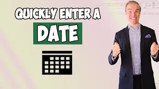 Excel  - Quickly Enter a Date with Date-picker