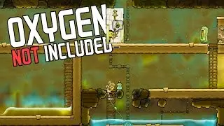 OXYGEN ASSISTING SHOWER! Using Contaminated Water - Oxygen Not Included Gameplay Highlights Part 9
