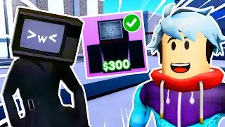 CONSEGUÍ A TV WOMAN | toilet tower defense | roblox 😲📺