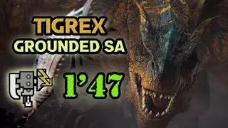 [TU4] Tigrex 1'47 Switch Axe Dragon Conversion ⚡ [ティガレックス | スラアク] Solo TA - 龍気変換