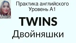 Twins. Двойняшки. Практика английского. Практика английского. Английский для начинающих