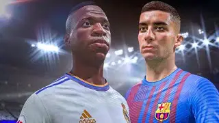 FIFA 22 | Real Madrid vs Barcelona | El Clasico 4K HDR PS5