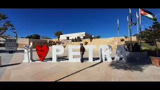 From Aqaba Airport to Wadi Musa (Petra)Via Carrefour Market Aqaba - speed 4x - Jordan - March 2022