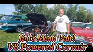 Jim's Mean Vair! V8 Powered Corvair  Corvair Day 2022