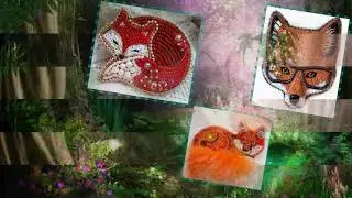 Брошки из бисера - для вдохновения. Лисички. Часть 1