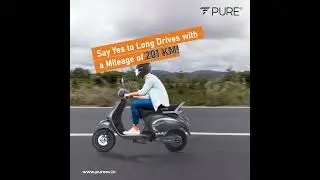 Drive 201 KM  per Charge with ePluto 7G Max