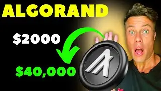 I BOUGHT 20,000 ALGORAND TOKENS TODAY - Here's Why