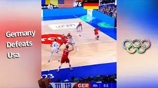 USA DEFEATED BY GERMANY IN SEMI FINALS ‼️DISGRACE FOR LEBUM JAMES😳