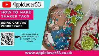 How To Make Shaker Tags With ScanNCut Canvas Workspace