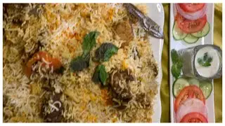 How To Layer Biryani Rice/ How To Layer Biryani/ Easy way to make biryani layer/Teh Wali Biryani