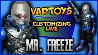 Customizing Live - Mr. Freeze MORE TAS Inspired DC Multiverse McFarlane Toys Custom Figure Batman