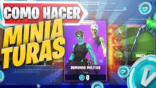 👉COMO HACER MINIS DE LA TIENDA DE FORTNITE🔰