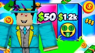 ROBLOX BUT EVERY SECOND YOU GET RICH