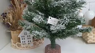 Nieve artificial para el árbol de Navidad ( funciona)