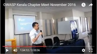 OWASP Kerala Chapter Meet November 2016