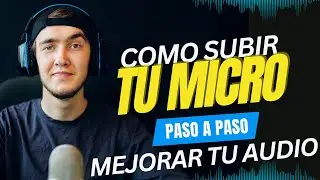COMO SUBIR EL AUDIO DE TU MICROFONO Y TU PC TUTORIAL TOTALMENTE GRATIS