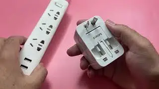 Tech Travel Companion: Universal Travel Adapter