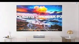 Optoma CinemaX P2 4K UHD Laser Cinema Projector