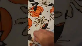 simple fall bats blanket