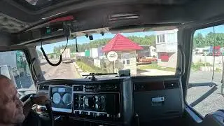 Кенворт Т 660  Рейс Сыктывкар  Новогуровский Часть 3