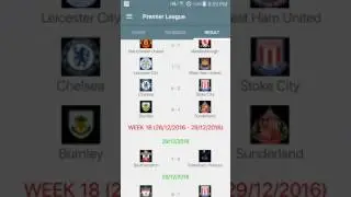 [Android application]Foolball information application