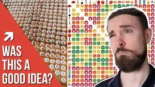 I ate 190 different food combinations in 24 hours