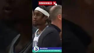 Devin Booker and Jaden McDaniels Clash During Tense Game 2 😮 #shorts