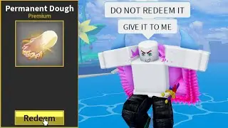 Fake "Streamer" wanted a Perm Dough.. so I did this 😂 (Blox Fruits)