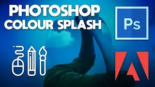Photoshop CC Tutorial | Color Splash Tutorial