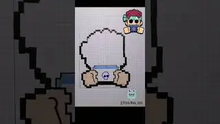 Как нарисовать НОВЫЙ ЗНАЧОК по клеточкам | Бравл Старс | Brawl Stars 
