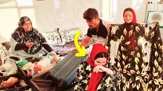 Bitter and emotional goodbye: Nazanin Khanum saying goodbye to her mother 😢