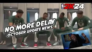 DELAY IS GONE IN NBA 2K24?!? | NBA 2K24 HUGE PATCH TOMORROW | NBA 2K24 OCTOBER UPDATE NEWS