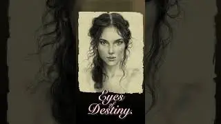Eyes of Destiny  Portrait of a Young Fortune Teller Short. #art  #myart   #designers  #artistry