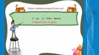 SSC 8th Class English - Purpose Of Prepositions