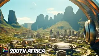 Asking AI how every  African country will look in 100 years