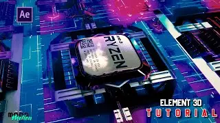 Element 3D Processor Tutorial | After Effects 2022 | Mood Motion animations