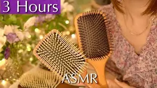 Extremely Tingly Hair Brushing ASMR 3H | No Talking