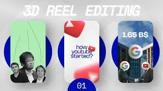 3D reel editing in alight motion | Part - 1.