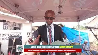 Le SG de KONGO DIA MPA Me MABANGULA explique les objectifs et but de l'asbl/ongd