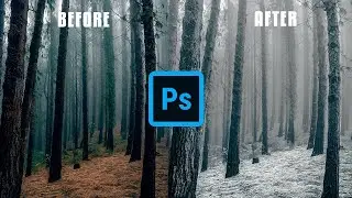 Snowy Effect Photoshop CC