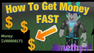 How To Get Fast Money and XP- Amethyst Roblox