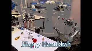 Robotics laboratory Hanukkah video - ROS Kinova control